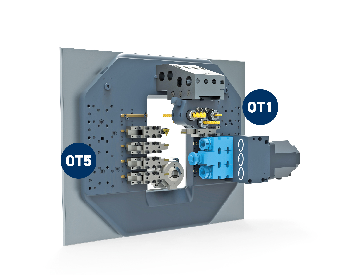 Tornio automatico a fantina mobile MANURHIN K’MX 432